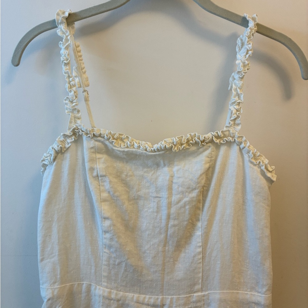 & Other Stories Ivory Linen Dress - New - Picture 4 of 8